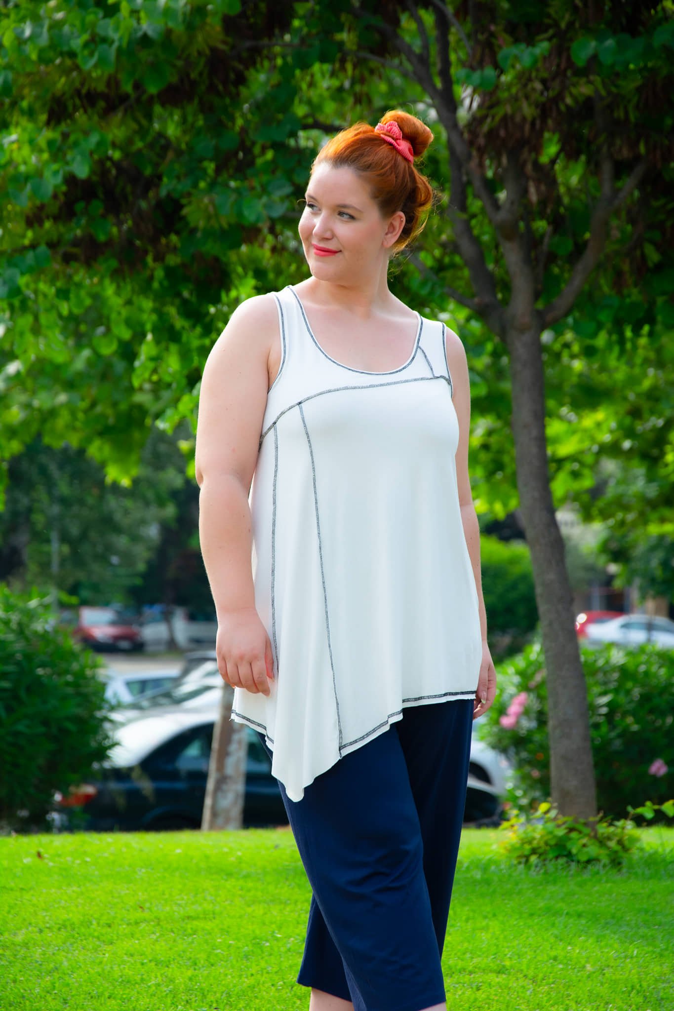 ΜΠΛΟΥΖΑ ΑΜΑΝΙΚΗ ΜΕ ΜΥΤΗ ΚΑΙ ΕΞΩΓΑΖΕΣ ΡΑΦΕΣ - Image 4