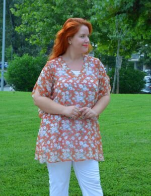 ΤΟΥΝΙΚ ΜΑΚΡΙΑ ΣΕ ΑΛΦΑ ΓΡΑΜΜΗ | FLORAL