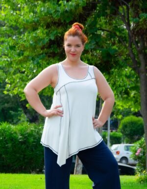 ΜΠΛΟΥΖΑ ΑΜΑΝΙΚΗ ΜΕ ΜΥΤΗ ΚΑΙ ΕΞΩΓΑΖΕΣ ΡΑΦΕΣ