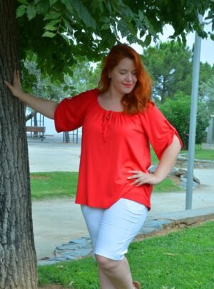 ΜΠΛΟΥΖΑ ΕΞΩΜΗ ΜΕ ΛΑΣΤΙΧΟ