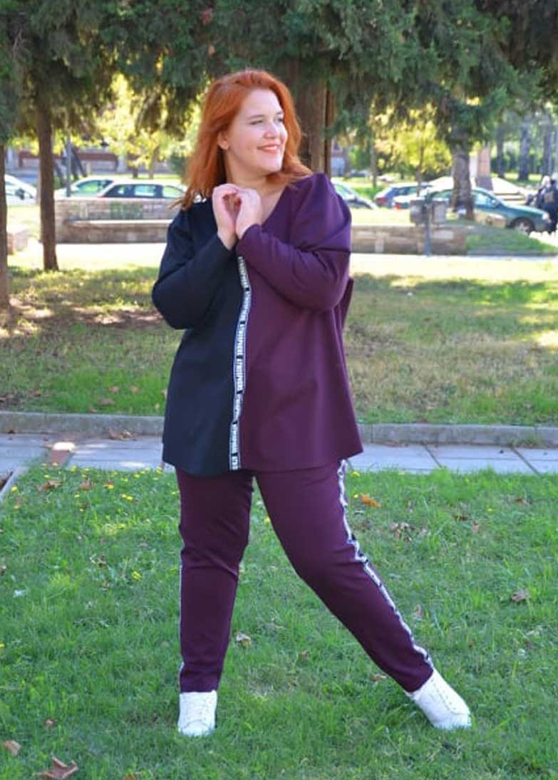 ΠΑΝΤΕΛΟΝΙ ΣΤΕΝΟ ΜΕ ΛΑΣΤΙΧΟ ΚΑΙ ΤΡΕΣΣΑ ΚΑΘΕΤΑ ΣΤΟ ΠΛΑΙ