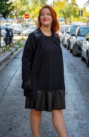 ΦΟΡΕΜΑ ΚΟΝΤΟ ΜΕ ΔΕΡΜΑΤΙΝΗ ΣΤΟ ΤΕΛΕΙΩΜΑ