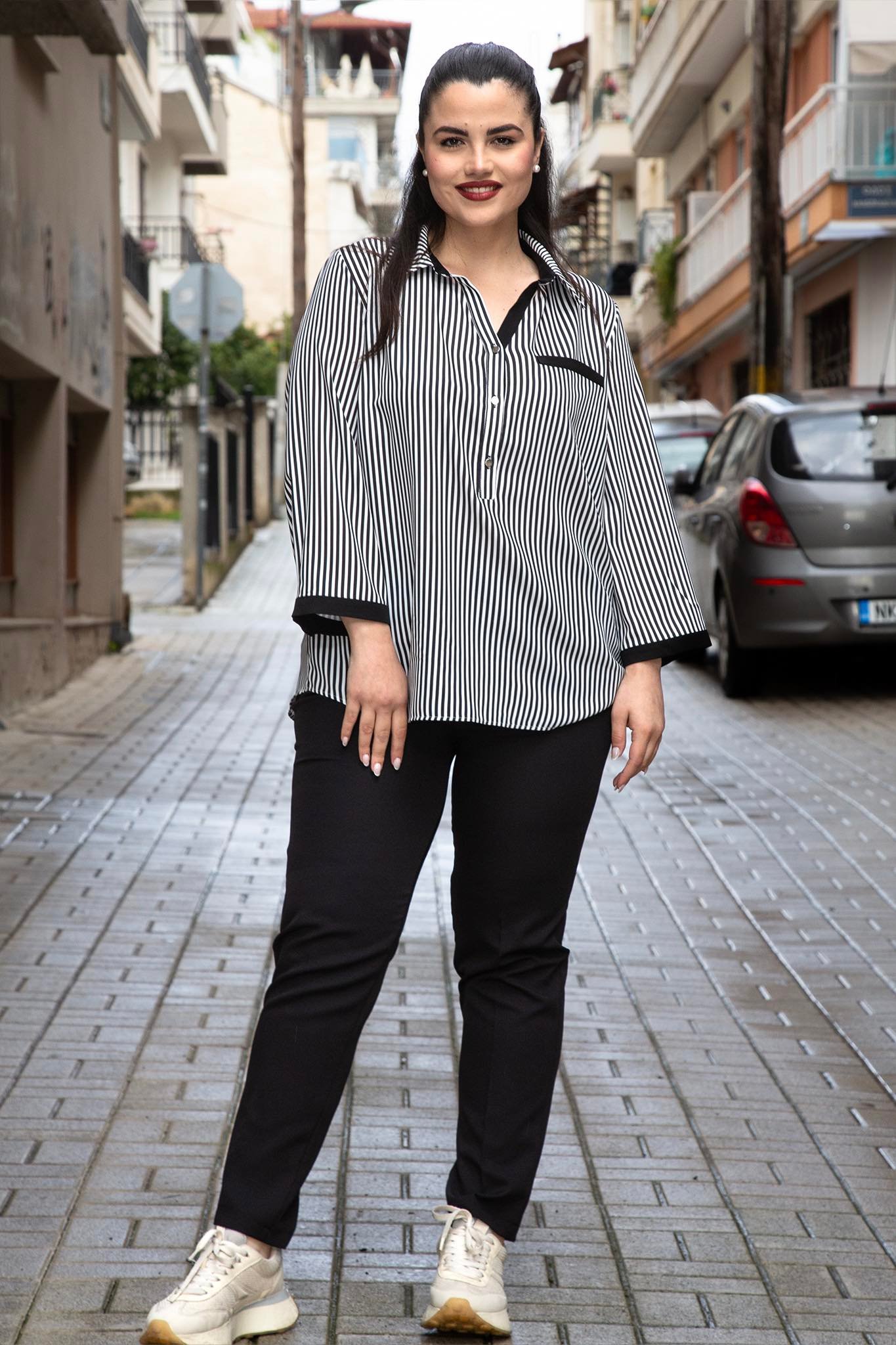 ΠΑΝΤΕΛΟΝΙ ΣΕ ΣΤΕΝΗ ΓΡΑΜΜΗ ΜΕ ΤΣΕΠΕΣ ΚΑΙ ΖΩΝΗ - Image 2