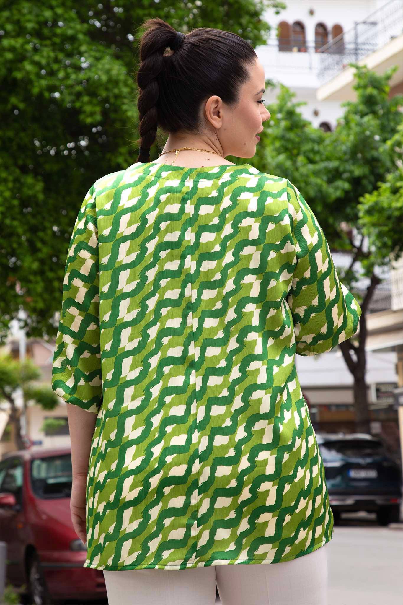 ΤΟΥΝΙΚ ΕΜΠΡΙΜΕ ΜΑΚΡΙΑ ΜΕ ΛΑΣΤΙΧΟ ΣΤΟ ΜΑΝΙΚΙ - Image 3