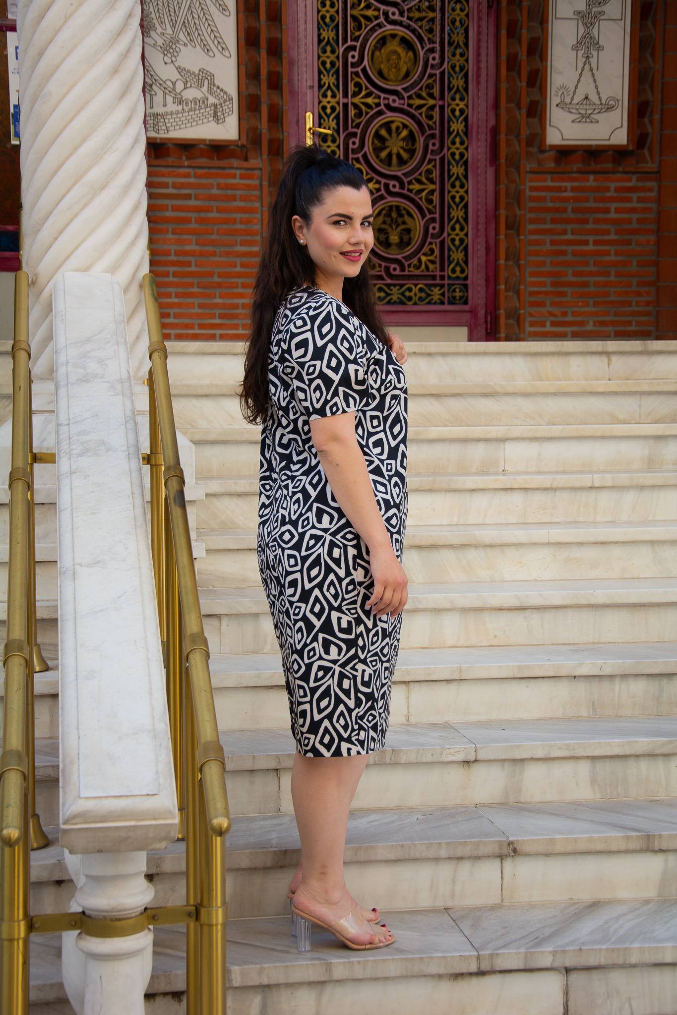 ΦΟΡΕΜΑ ΚΟΝΤΟΜΑΝΙΚΟ ΜΙΝΤΙ ΣΕ ΙΣΙΑ ΓΡΑΜΜΗ | ΑΣΠΡΟΜΑΥΡΟ - Image 3