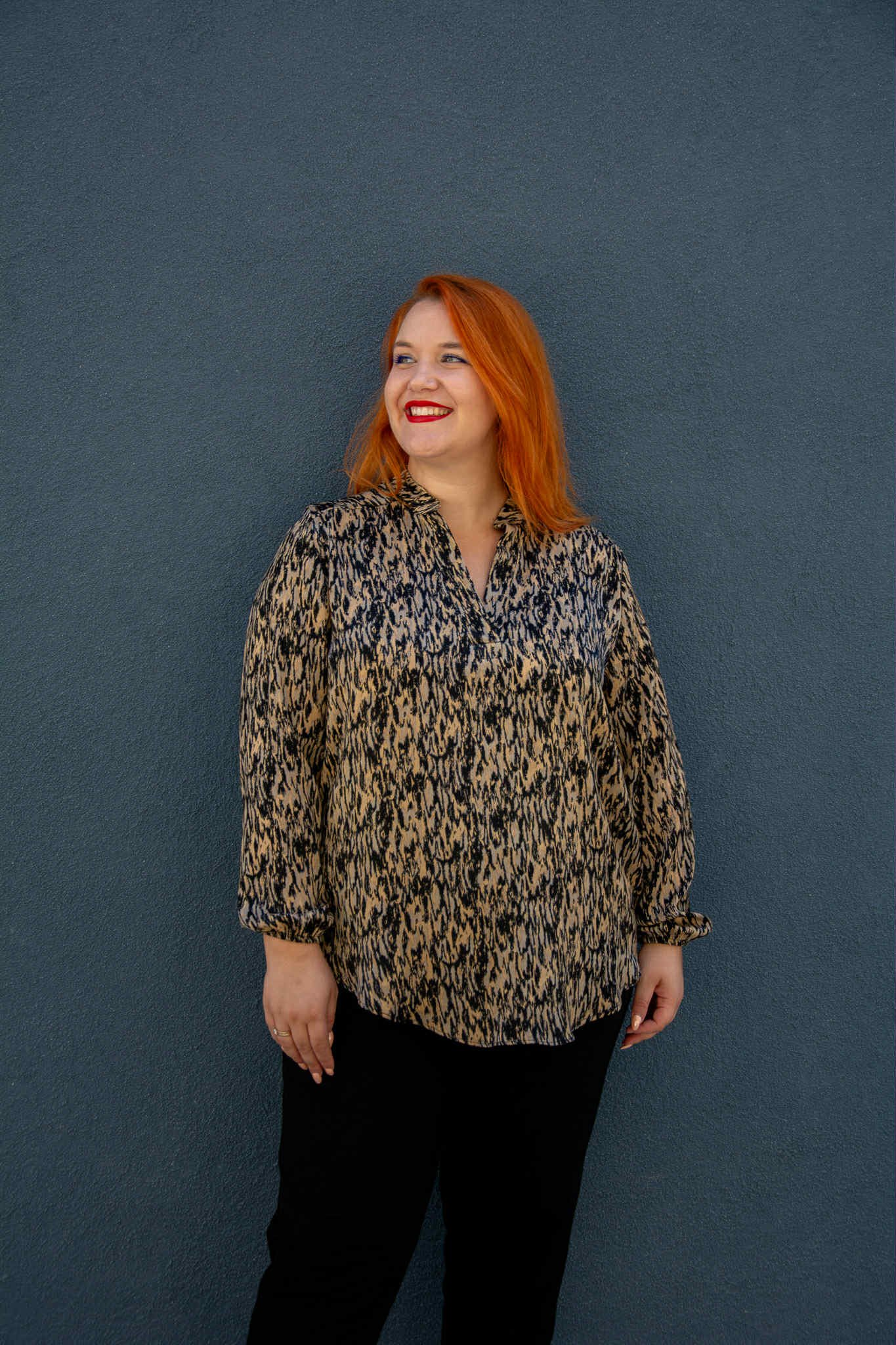 ΜΠΛΟΥΖΑ ΜΑΚΡΙΑ ΜΕ V-ΝΤΕΚΟΛΤΕ | ΕΜΠΡΙΜΕ ΜΠΕΖ - Image 5