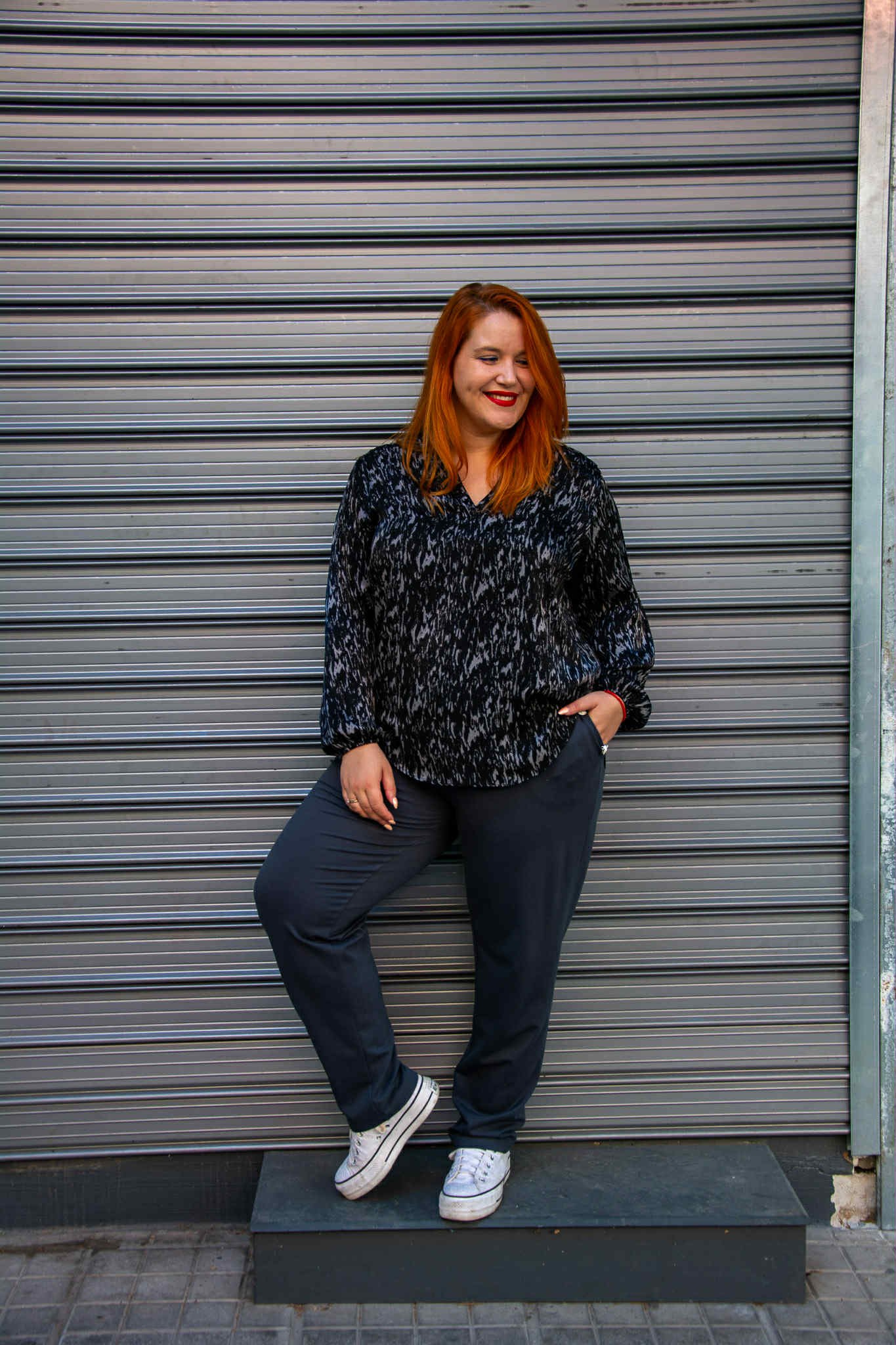 ΠΑΝΤΕΛΟΝΙ ΓΡΑΦΕΙΟΥ ΕΛΑΣΤΙΚΟ ΜΕ ΠΛΑΪΝΑ ΚΟΥΜΠΙΑ