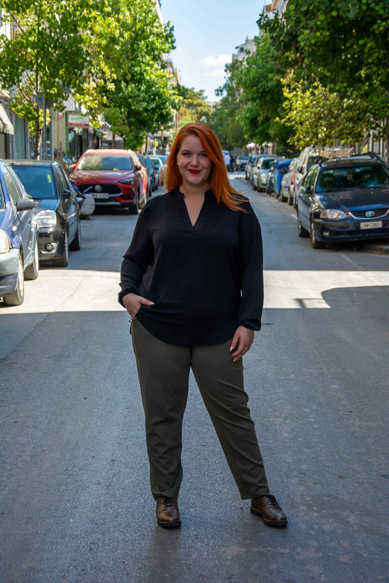 ΠΑΝΤΕΛΟΝΙ ΓΡΑΦΕΙΟΥ ΕΛΑΣΤΙΚΟ ΜΕ ΠΛΑΪΝΑ ΚΟΥΜΠΙΑ - Image 2