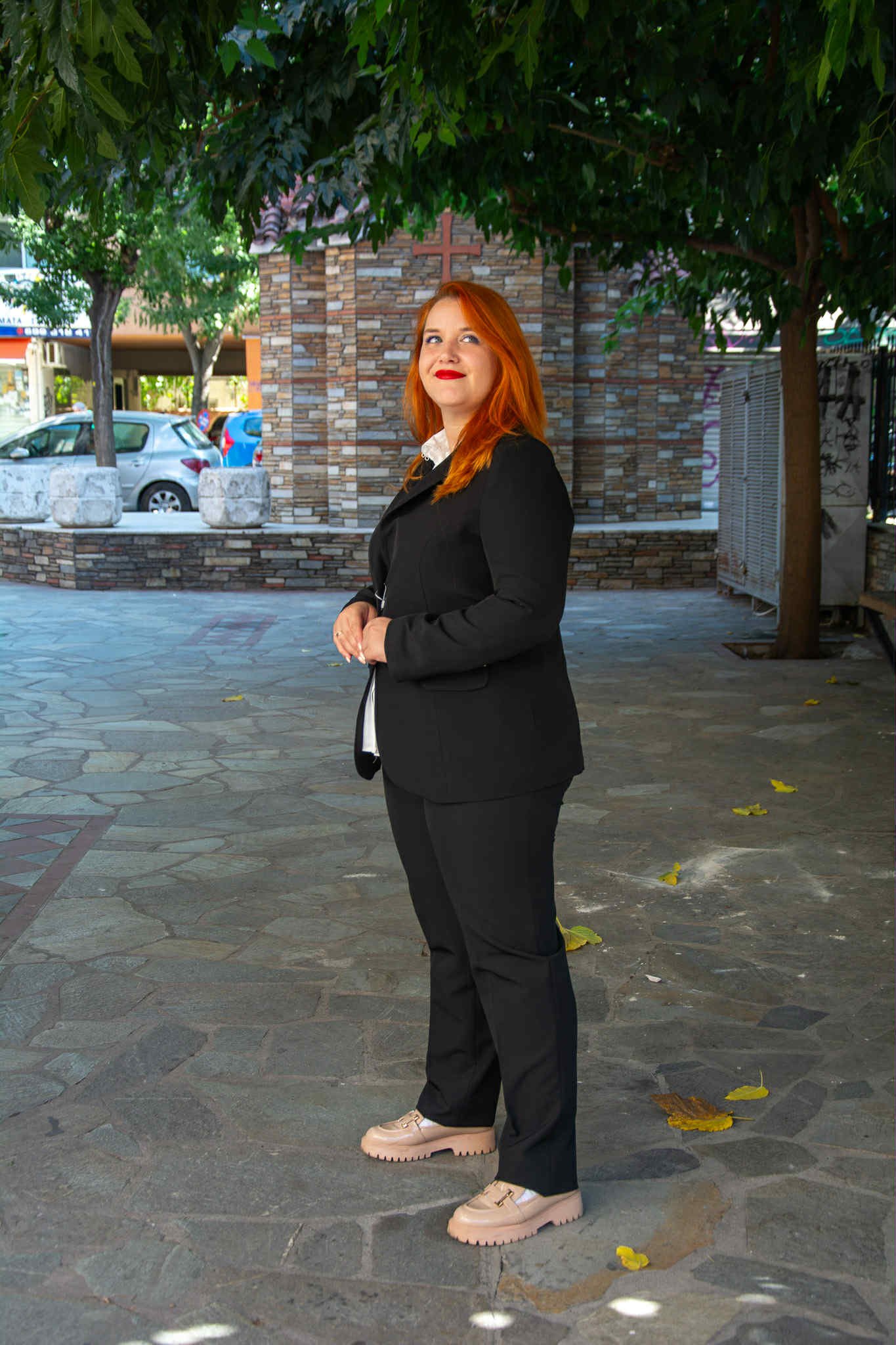 ΚΟΣΤΟΥΜΙ | ΣΑΚΑΚΙ ΜΕ ΧΡΥΣΕΣ ΛΕΠΤΟΜΕΡΕΙΕΣ - ΠΑΝΤΕΛΟΝΙ ΓΡΑΦΕΙΟΥ - Image 5