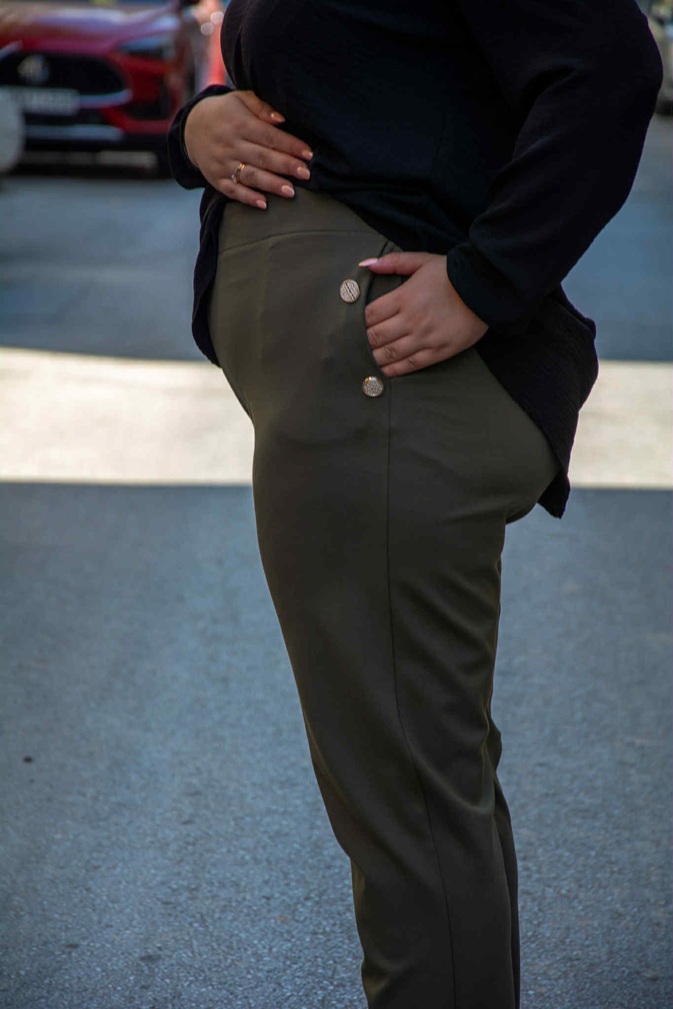 ΠΑΝΤΕΛΟΝΙ ΓΡΑΦΕΙΟΥ ΕΛΑΣΤΙΚΟ ΜΕ ΠΛΑΪΝΑ ΚΟΥΜΠΙΑ - Image 5