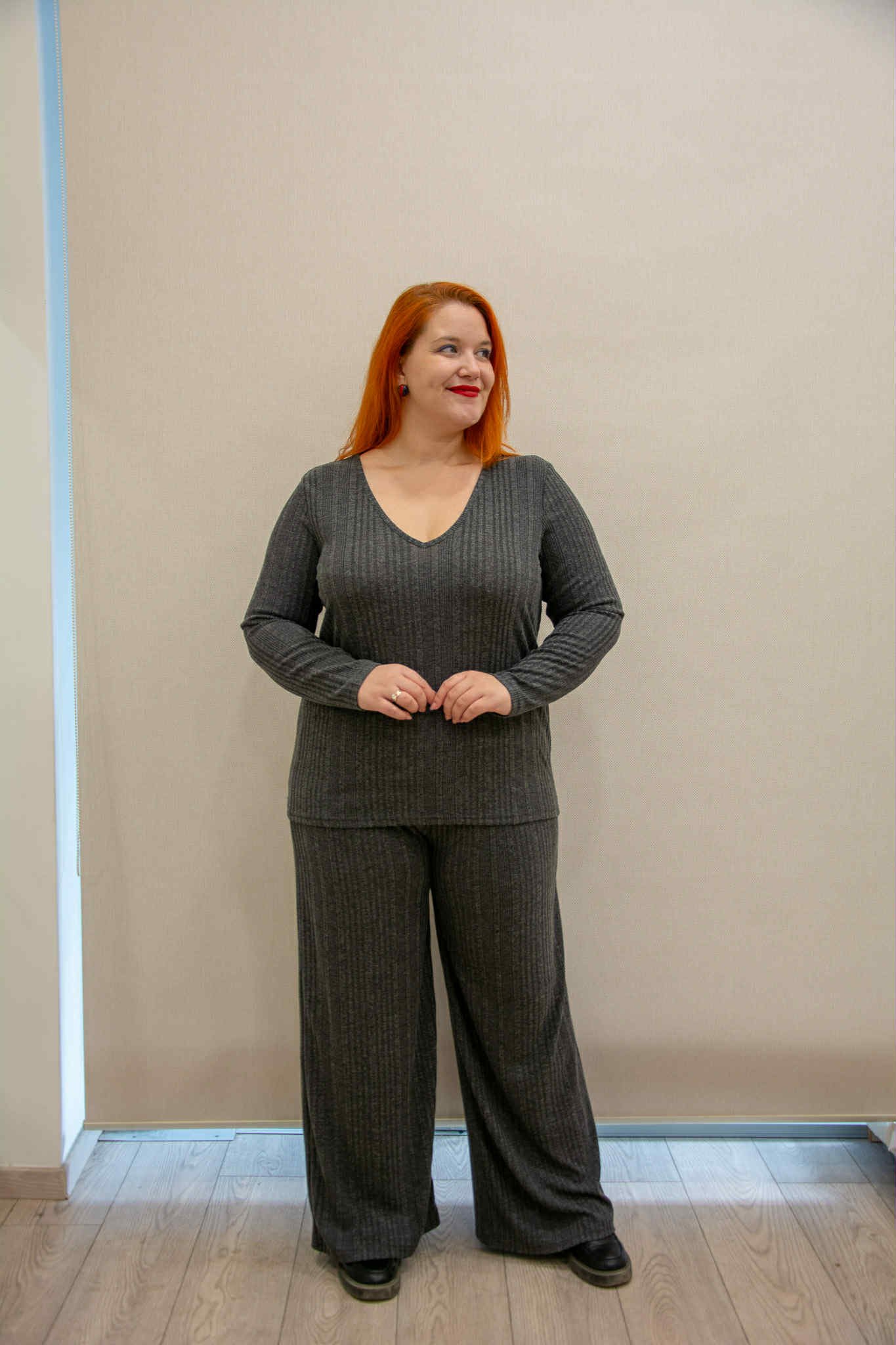 ΣΕΤ ΠΛΕΚΤΟ RIB ΜΠΛΟΥΖΑ-ΠΑΝΤΕΛΟΝΑ ΜΕ ΛΑΣΤΙΧΟ - Image 5