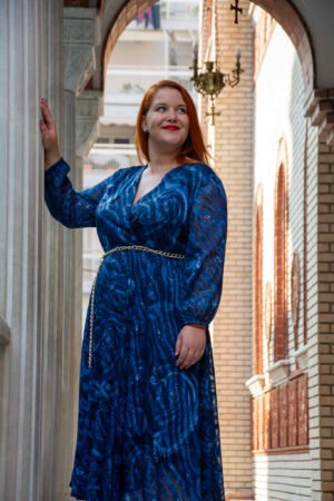 ΦΟΡΕΜΑ ΜΙΝΤΙ ΚΡΟΥΑΖΕ ΣΕ ΑΛΦΑ ΓΡΑΜΜΗ ΜΕ ΧΡΥΣΟ ΖΩΝΑΚΙ