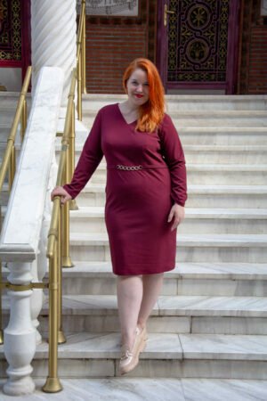 ΦΟΡΕΜΑ ΜΙΝΤΙ ΜΕ V-ΝΤΕΚΟΛΤΕ ΜΕ ΛΕΠΤΟΜΕΡΕΙΕΣ ΑΠΟ ΚΡΙΚΟΥΣ