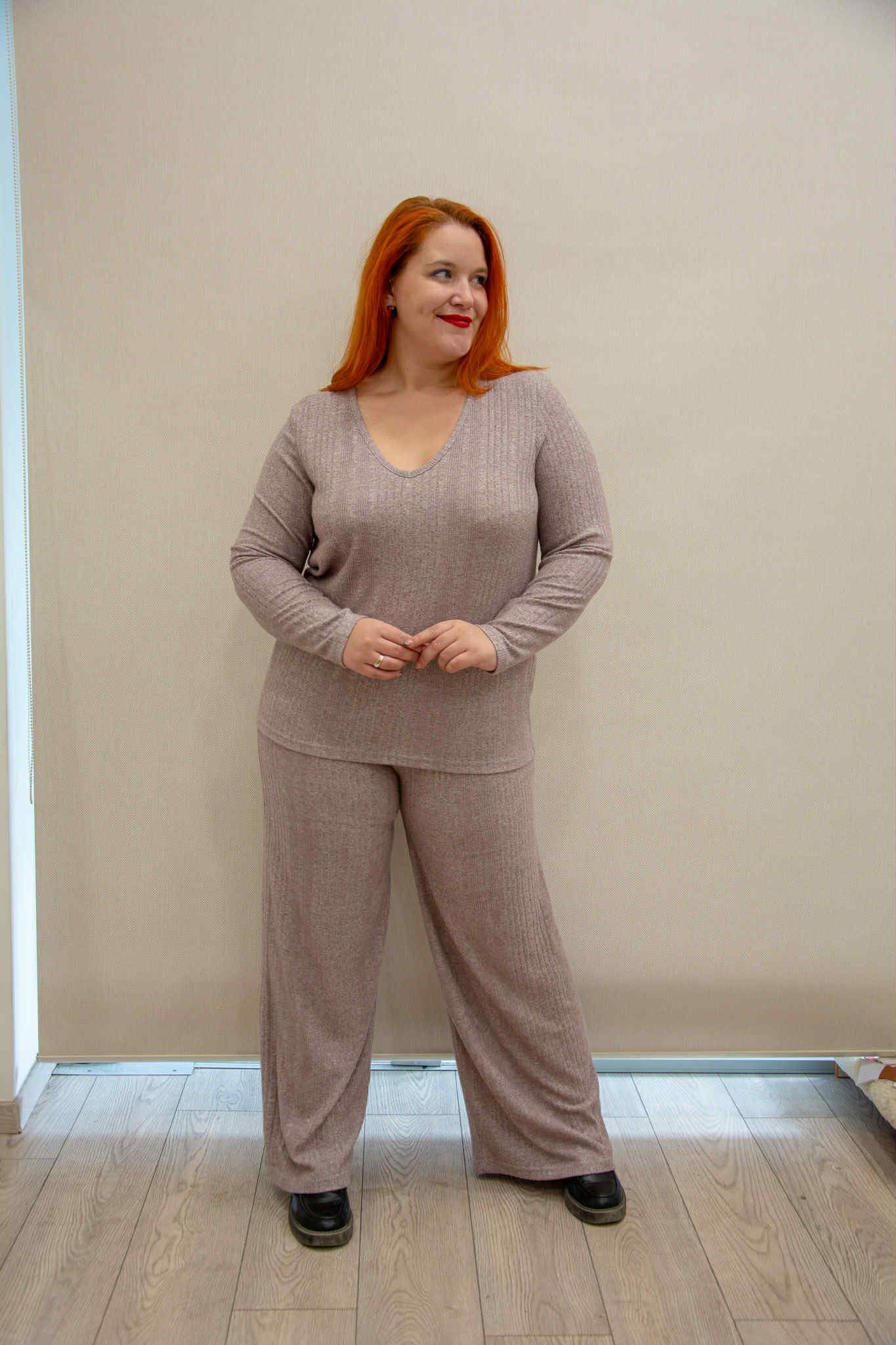 ΣΕΤ ΠΛΕΚΤΟ RIB ΜΠΛΟΥΖΑ-ΠΑΝΤΕΛΟΝΑ ΜΕ ΛΑΣΤΙΧΟ - Image 3