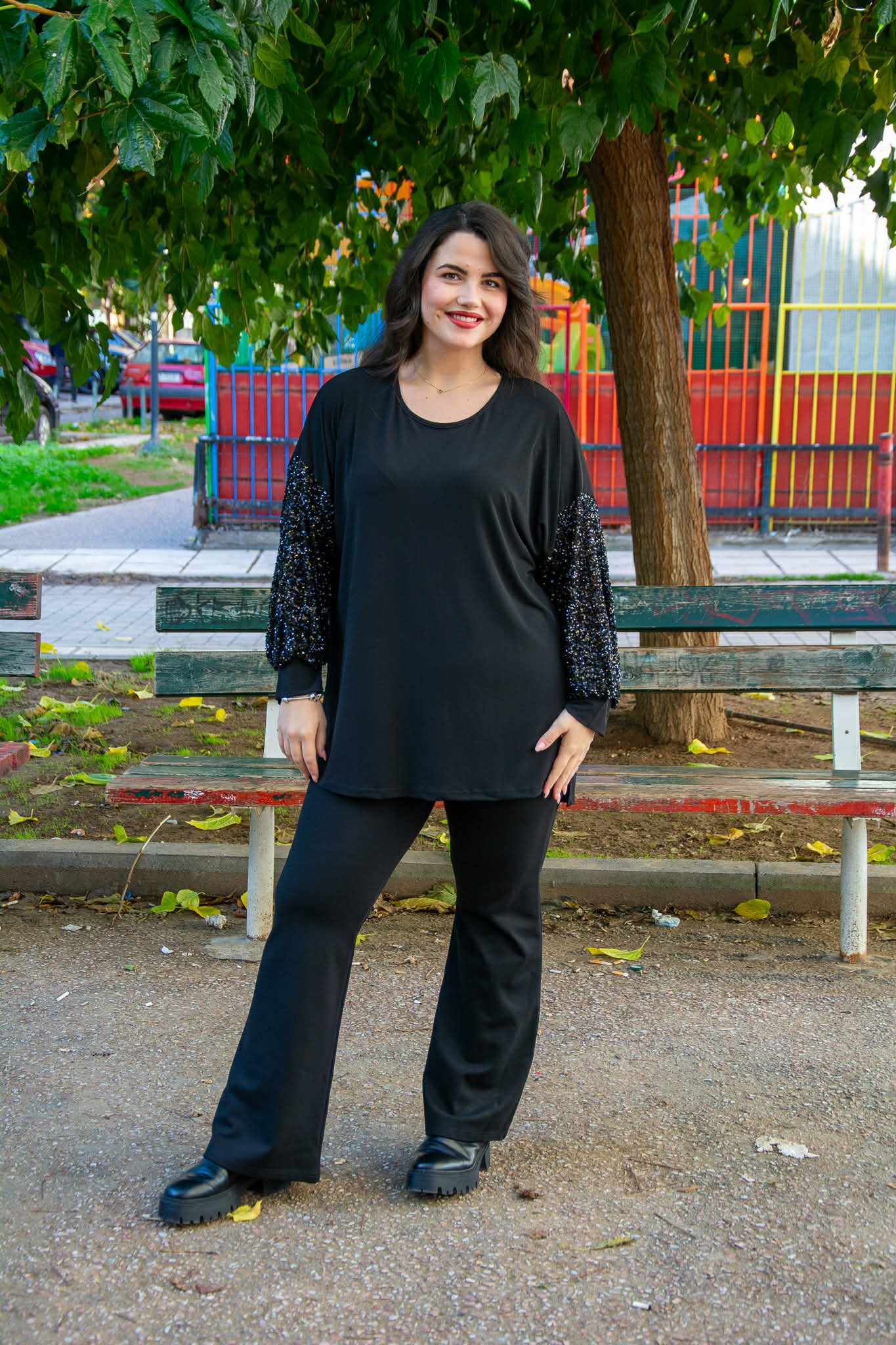 ΜΠΛΟΥΖΑ ΜΕ ΠΑΓΙΕΤΑ ΣΤΑ ΜΑΝΙΚΙΑ - Image 8