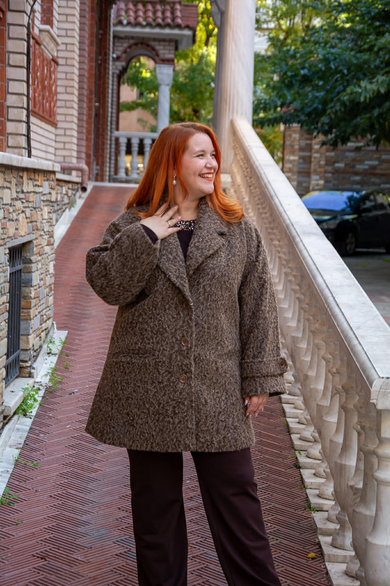 ΗΜΙΠΑΛΤΟ ΜΠΟΥΚΛΕ ΜΕ ΠΕΤΟ ΚΑΙ ΚΟΥΜΠΙΑ - Image 5