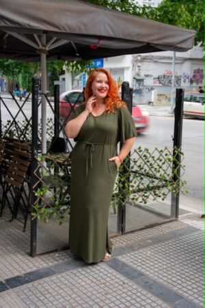 ΦΟΡΕΜΑ ΜΑΞΙ ΚΟΝΤΟΜΑΝΙΚΟ ΜΕ ΖΩΝΑΚΙ