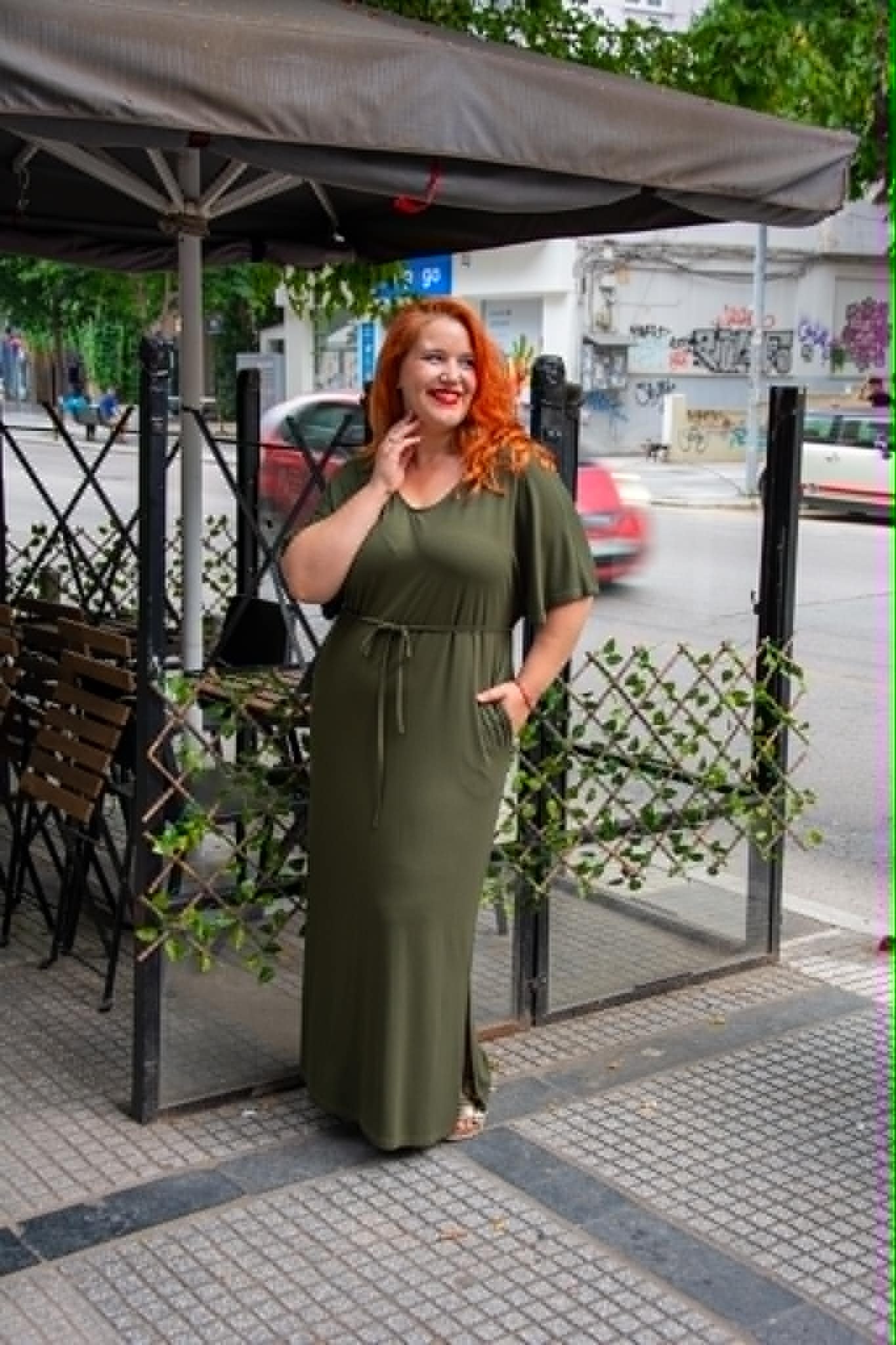 ΦΟΡΕΜΑ ΜΑΞΙ ΚΟΝΤΟΜΑΝΙΚΟ ΜΕ ΖΩΝΑΚΙ