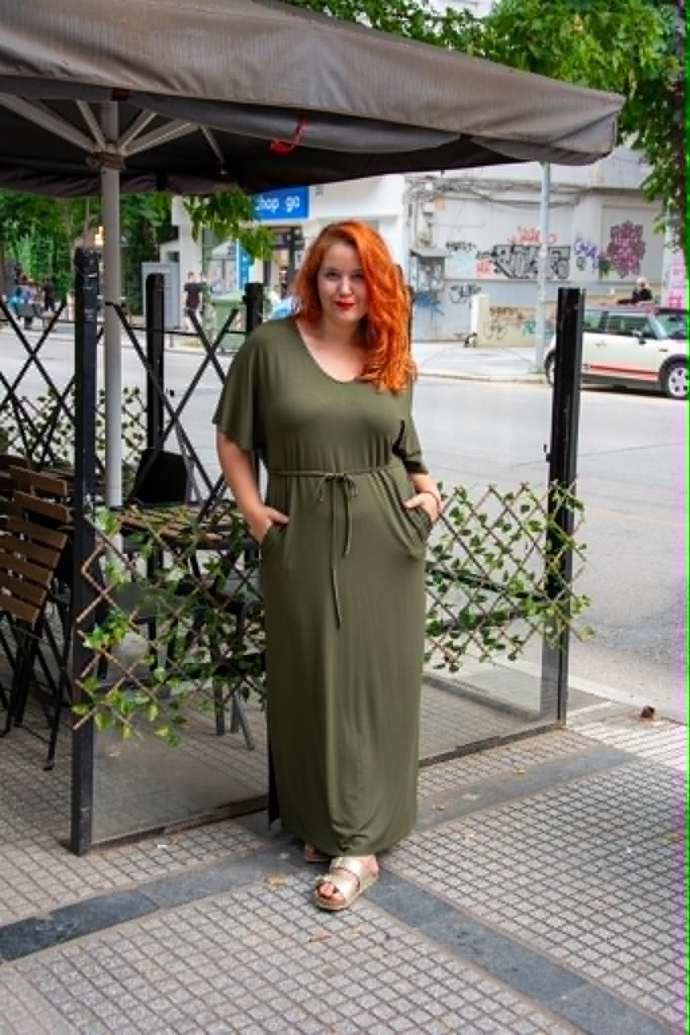 ΦΟΡΕΜΑ ΜΑΞΙ ΚΟΝΤΟΜΑΝΙΚΟ ΜΕ ΖΩΝΑΚΙ - Image 3